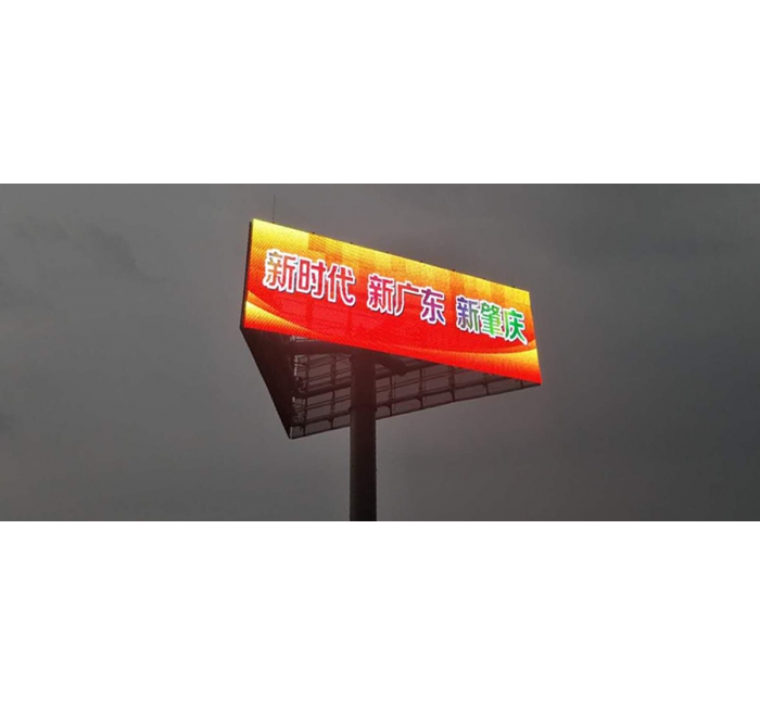 P100 LED 網格屏，LED網格軟屏，戶外LED網格屏