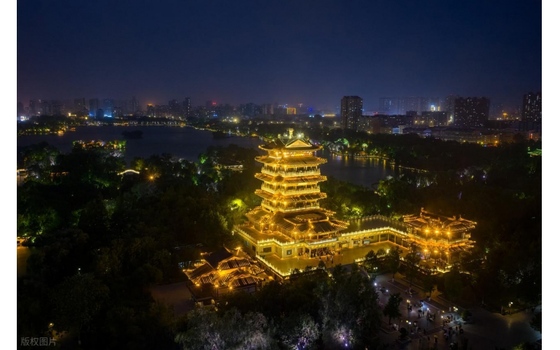 光影泉城，璀璨之夜&mdash;&mdash;濟(jì)南夜景亮化工程點(diǎn)亮城市新名片