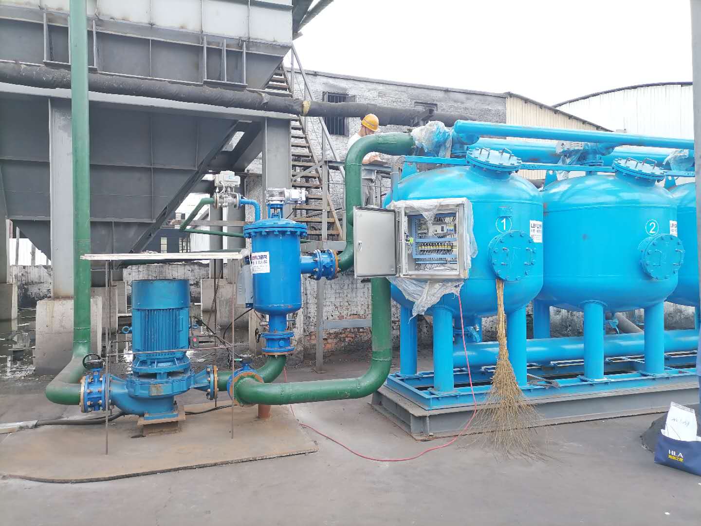 污水處理廠淺層砂過(guò)濾器案例