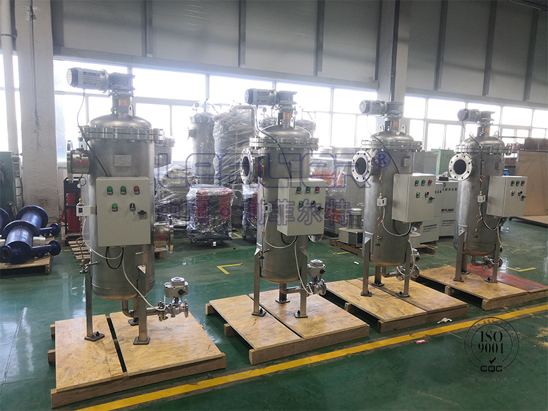 PLC控制全自動反沖洗過濾器