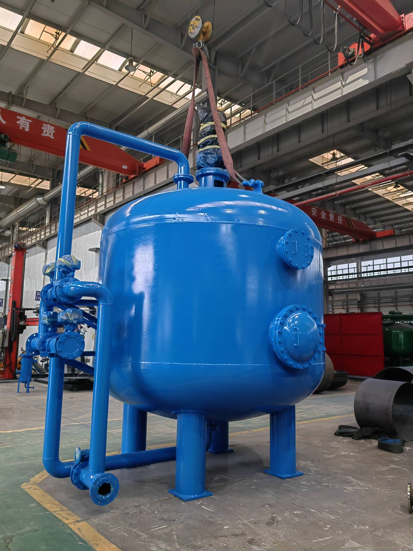 多介質(zhì)過濾器管路結構的特點！