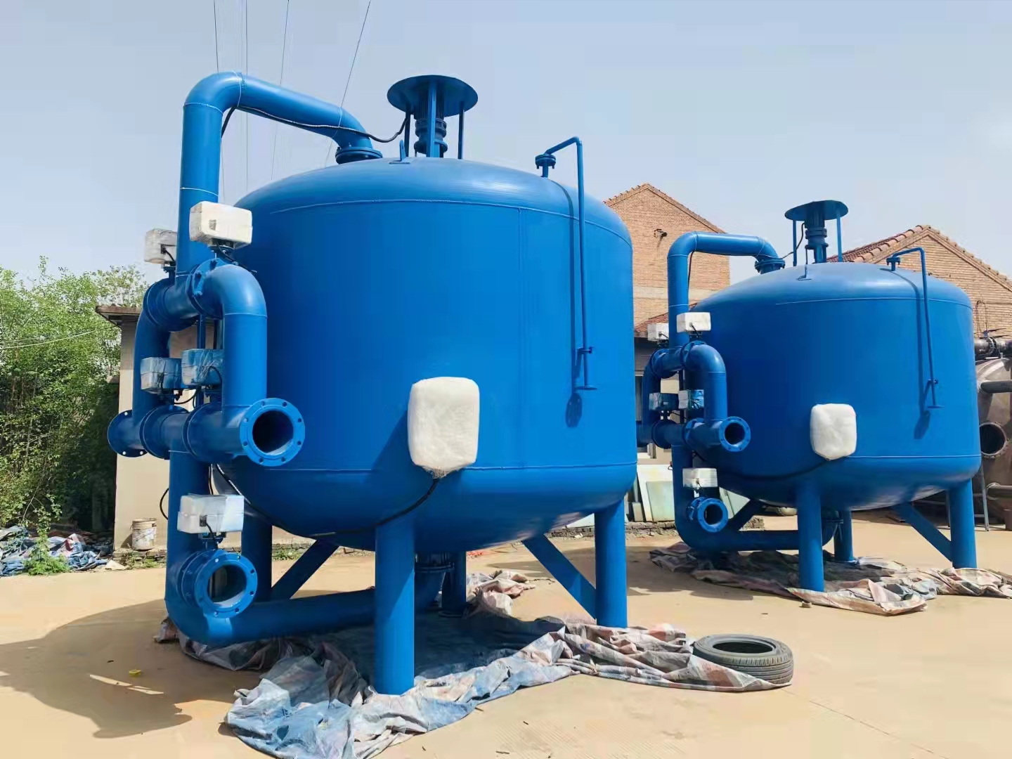 懸浮顆粒去除淺層砂過(guò)濾器