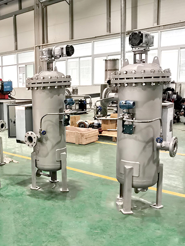 立式不銹鋼刷式自清洗過(guò)濾器